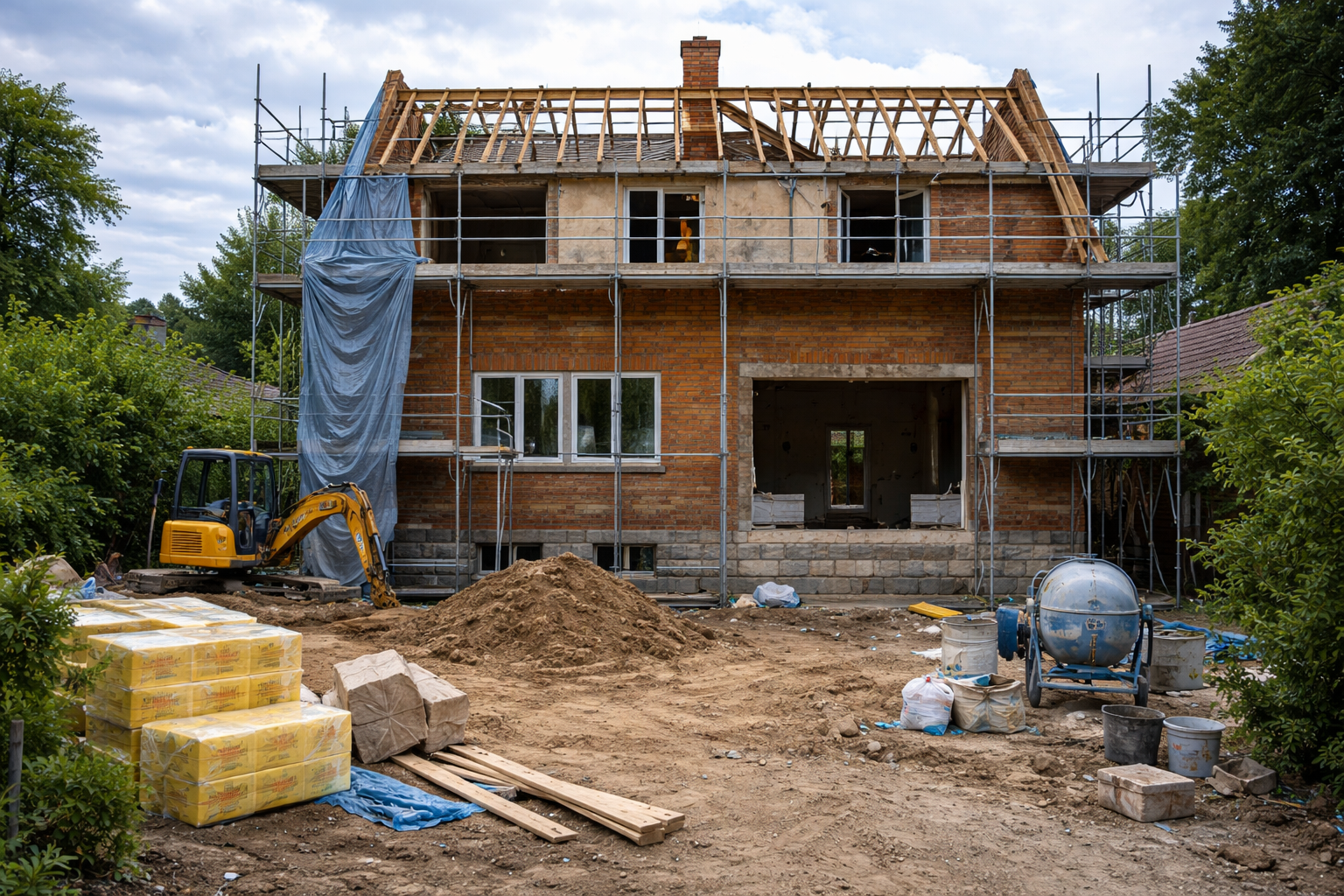 Renovering af villa i Brøndby