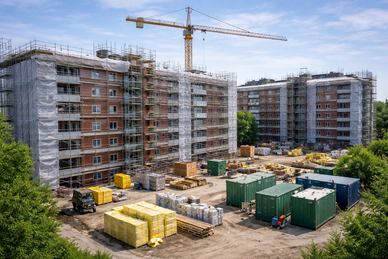 Modernisering af boligprojekt